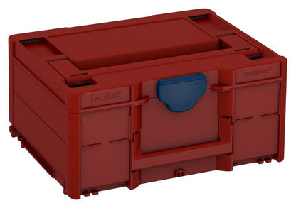Systainer³ M 187, Carmine Red with Sapphire Blue catches