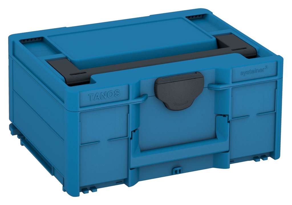 Systainer³ M 187, Sky Blue with Anthracite lid handle and Anthracite catches