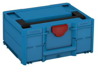 Systainer³ M 187, Sky Blue with Black lid handle and Carmine Red catches