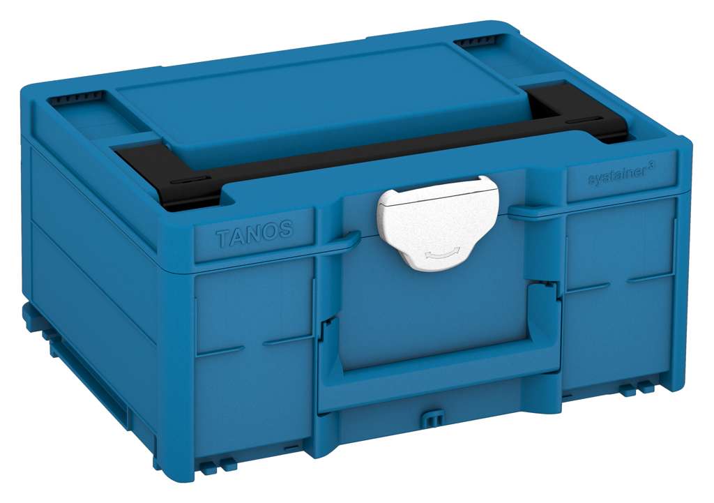 Systainer³ M 187, Sky Blue with Black lid handle and White catches