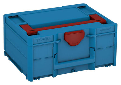 Systainer³ M 187, Sky Blue with Carmine Red lid handle and Carmine Red catches