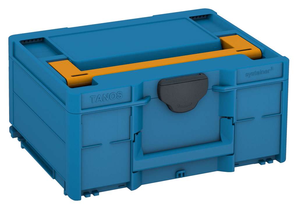 Systainer³ M 187, Sky Blue with Daffodil Yellow lid handle and Anthracite catches