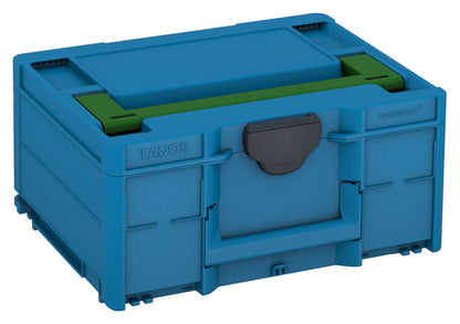 Systainer³ M 187, Sky Blue with Emerald Green lid handle and Anthracite catches