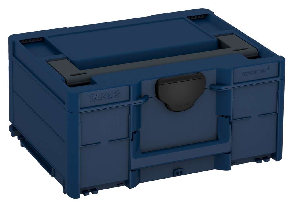 Systainer³ M 187, Sapphire Blue with Anthracite lid handle and Black catches