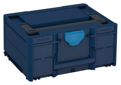 Systainer³ M 187, Sapphire Blue with Anthracite lid handle and Sky Blue catches