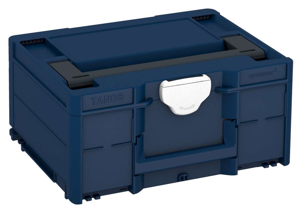 Systainer³ M 187, Sapphire Blue with Anthracite lid handle and White catches