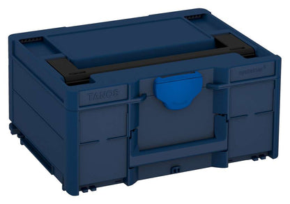 Systainer³ M 187, Sapphire Blue with Black lid handle and Signal Blue catches