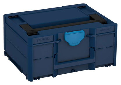 Systainer³ M 187, Sapphire Blue with Black lid handle and Sky Blue catches