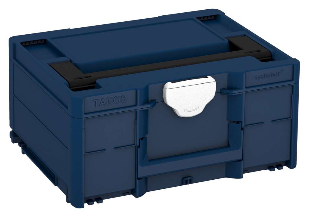 Systainer³ M 187, Sapphire Blue with Black lid handle and White catches