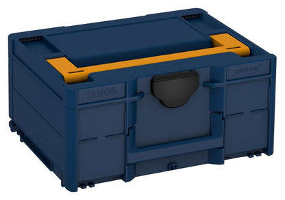 Systainer³ M 187, Sapphire Blue with Daffodil Yellow lid handle and Black catches
