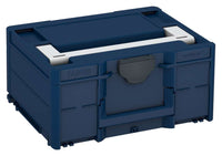 Systainer³ M 187, Sapphire Blue with Light Grey lid handle and Anthracite catches