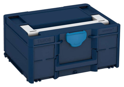 Systainer³ M 187, Sapphire Blue with Light Grey lid handle and Sky Blue catches
