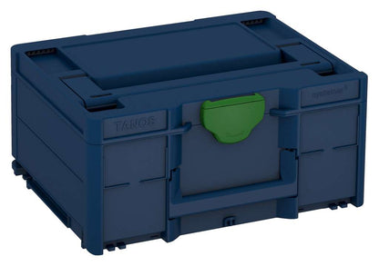 Systainer³ M 187, Sapphire Blue with Emerald Green catches