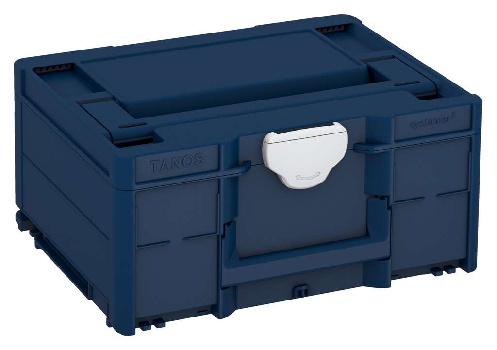 Systainer³ M 187, Sapphire Blue with Light Grey catches