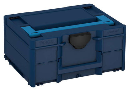 Systainer³ M 187, Sapphire Blue with Sky Blue lid handle and Black catches