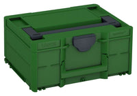 Systainer³ M 187, Emerald Green with Anthracite lid handle and Anthracite catches
