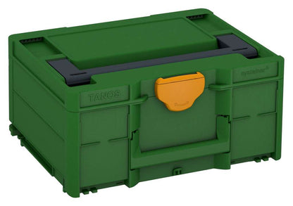 Systainer³ M 187, Emerald Green with Anthracite lid handle and Daffodil Yellow catches