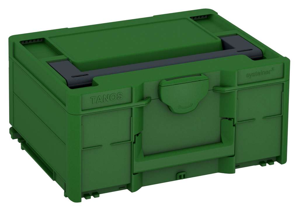 Systainer³ M 187, Emerald Green with Anthracite lid handle