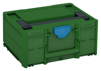 Systainer³ M 187, Emerald Green with Anthracite lid handle and Sky Blue catches