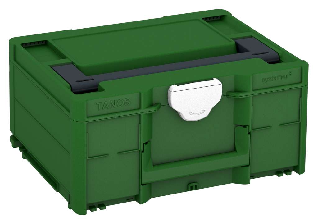 Systainer³ M 187, Emerald Green with Anthracite lid handle and White catches
