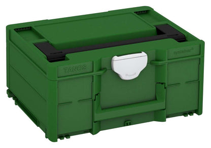 Systainer³ M 187, Emerald Green with Black lid handle and Light Grey catches