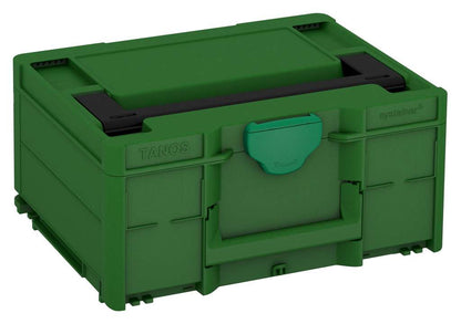 Systainer³ M 187, Emerald Green with Black lid handle and Signal Green catches