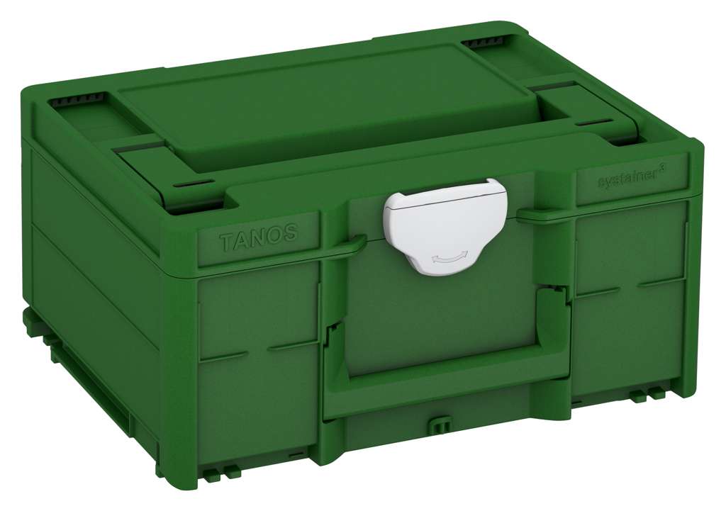 Systainer³ M 187, Emerald Green with Light Grey catches