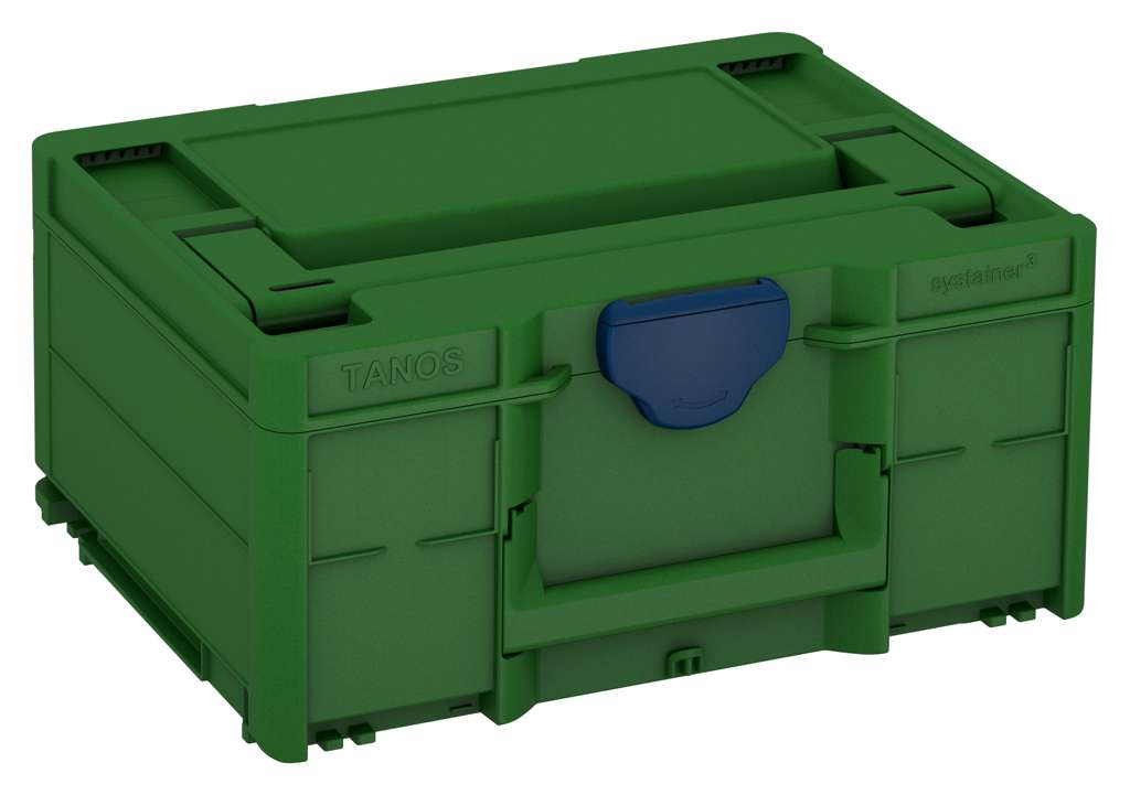 Systainer³ M 187, Emerald Green with Sapphire Blue catches