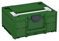 Systainer³ M 187, Emerald Green with Light Grey lid handle and Anthracite catches