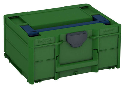 Systainer³ M 187, Emerald Green with Sapphire Blue lid handle and Anthracite catches