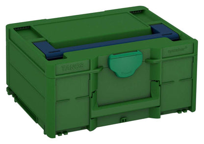 Systainer³ M 187, Emerald Green with Sapphire Blue lid handle and Signal Green catches