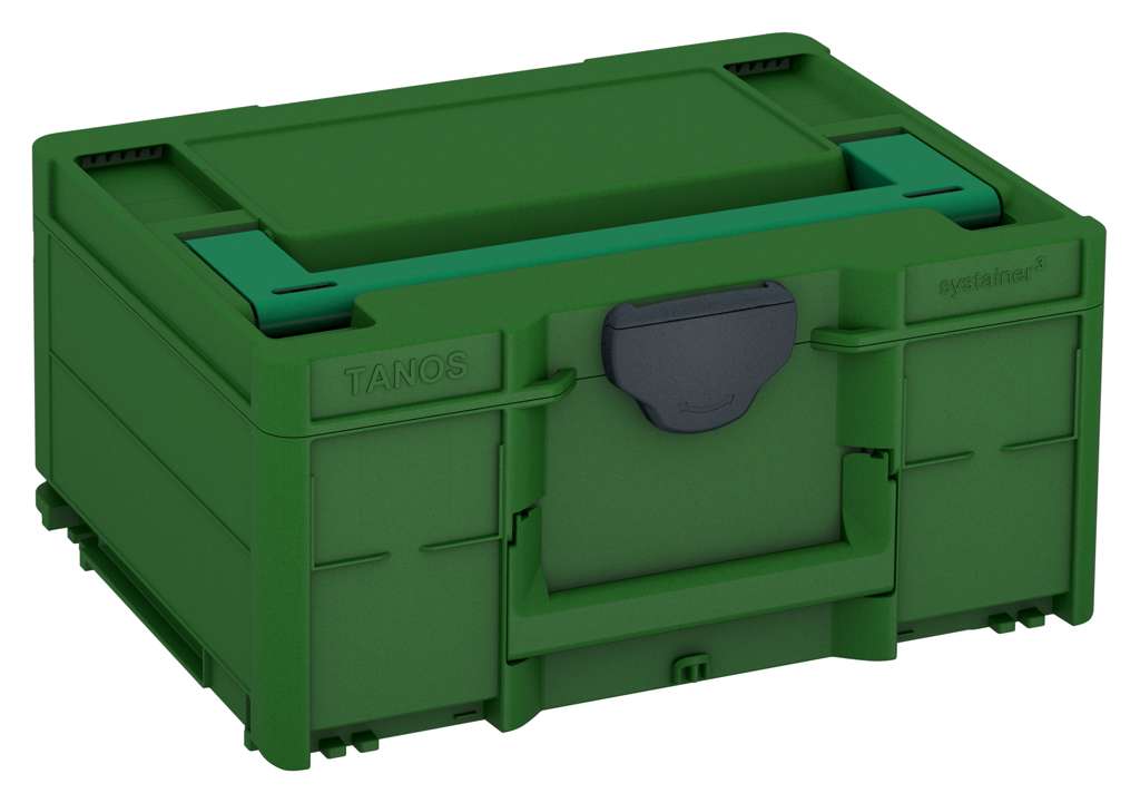 Systainer³ M 187, Emerald Green with Signal Green lid handle and Anthracite catches