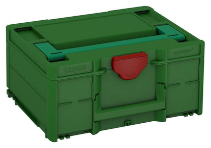 Systainer³ M 187, Emerald Green with Signal Green lid handle and Carmine Red catches