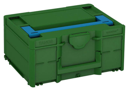 Systainer³ M 187, Emerald Green with Sky Blue lid handle