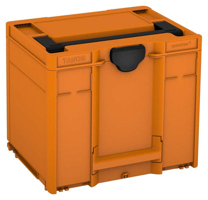 Systainer³ M 337, Deep Orange with Black lid handle and Black catches
