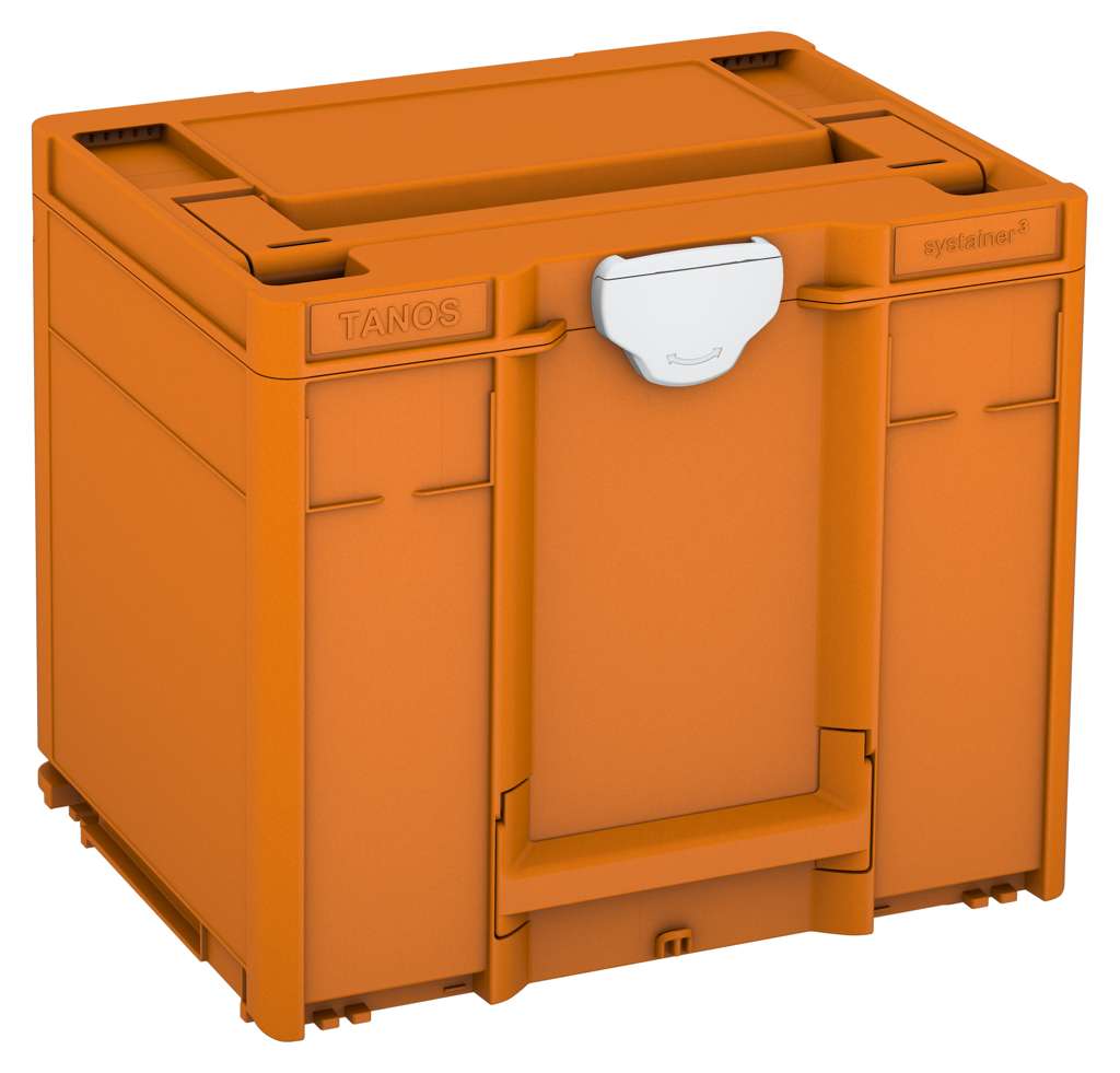 Systainer³ M 337, Deep Orange with Light Grey catches