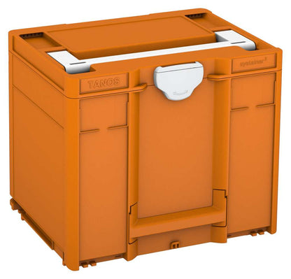 Systainer³ M 337, Deep Orange with White lid handle and Light Grey catches