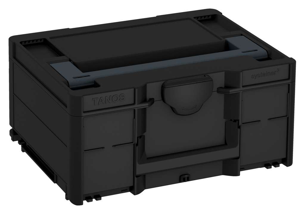 Systainer³ M 187, Black with Anthracite lid handle