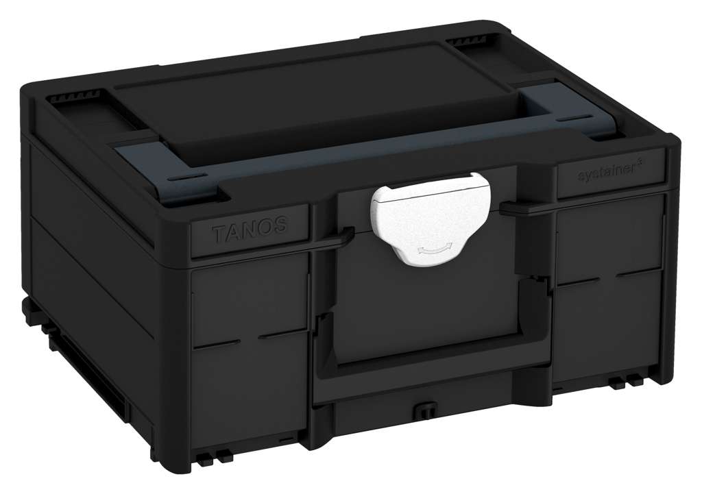 Systainer³ M 187, Black with Anthracite lid handle and White catches
