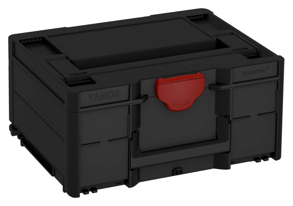 Systainer³ M 187, Black with Carmine Red catches