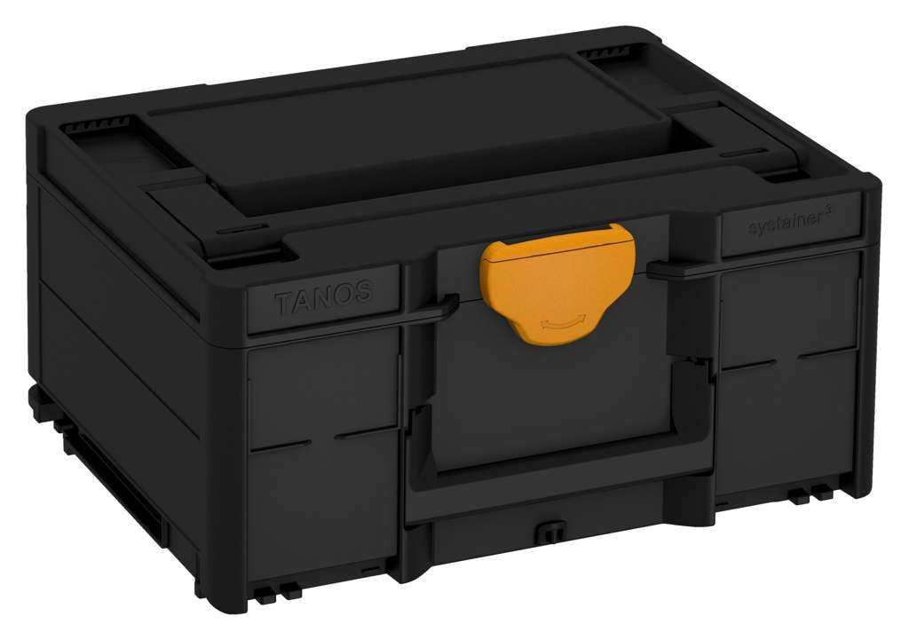 Systainer³ M 187, Black with Daffodil Yellow catches