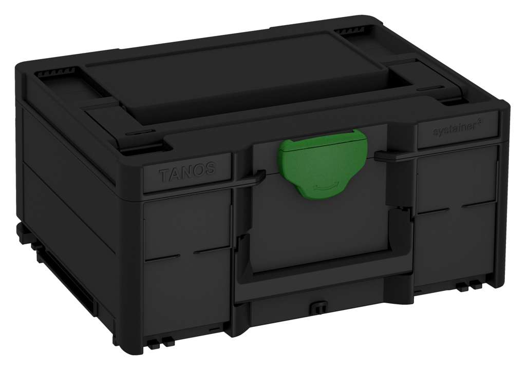 Systainer³ M 187, Black with Emerald Green catches