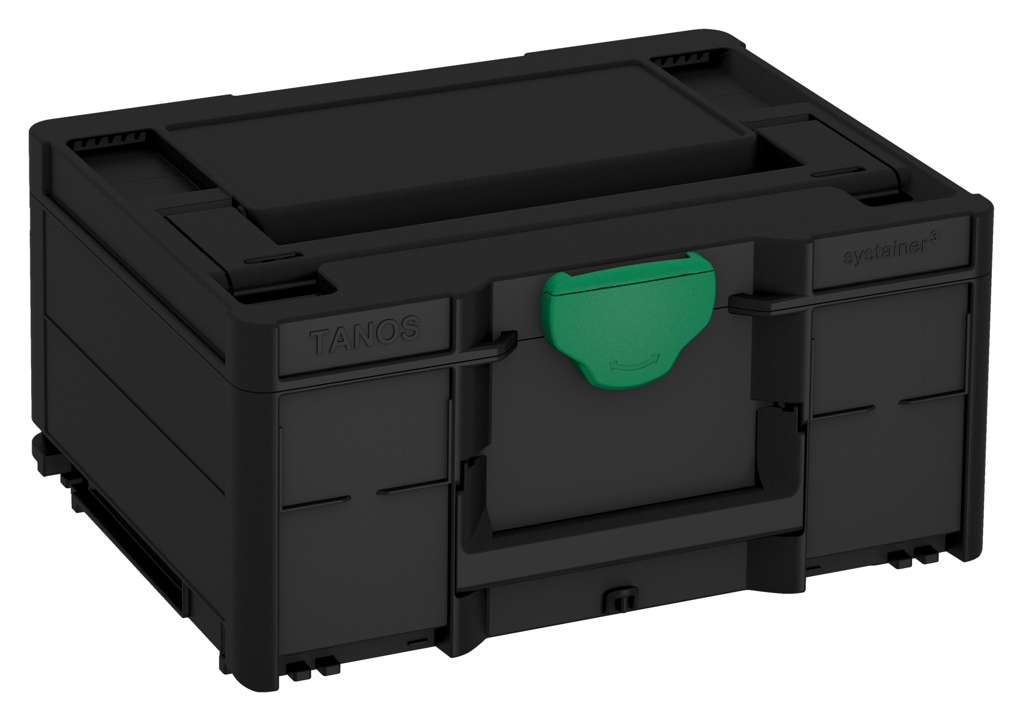 Systainer³ M 187, Black with Signal Green catches