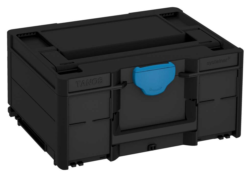 Systainer³ M 187, Black with Sky Blue catches