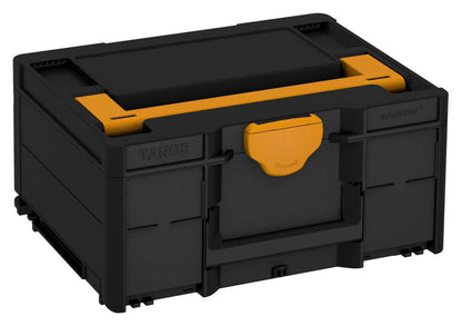 Systainer³ M 187, Black with Daffodil Yellow lid handle and Daffodil Yellow catches