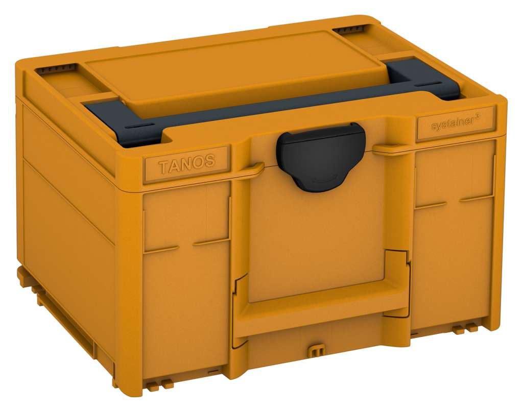 Systainer³ M 237, Daffodil Yellow with Anthracite lid handle and Black catches