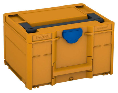 Systainer³ M 237, Daffodil Yellow with Anthracite lid handle and Signal Blue catches