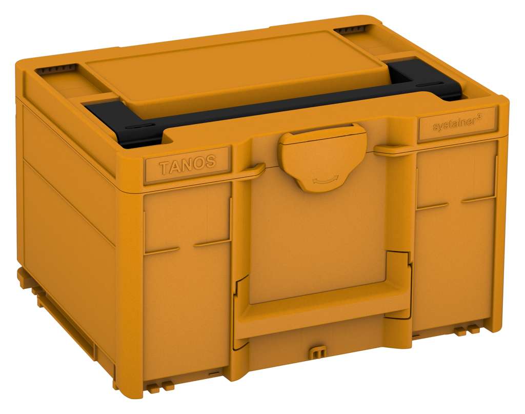 Systainer³ M 237, Daffodil Yellow with Black lid handle