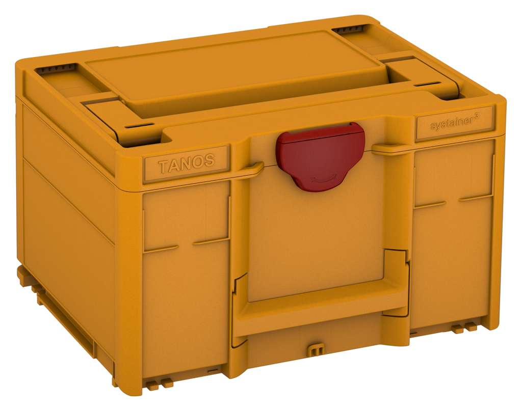 Systainer³ M 237, Daffodil Yellow with Carmine Red catches