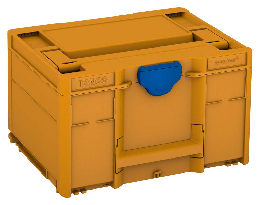 Systainer³ M 237, Daffodil Yellow with Signal Blue catches